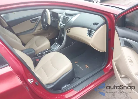 2013 Hyundai Elantra Limited из США, поврежденный, VIN KMHDH4AE1DU511190